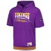 Толстовка Minnesota Vikings Mitchell & Ness Pre-Game Short Sleeve - Purple