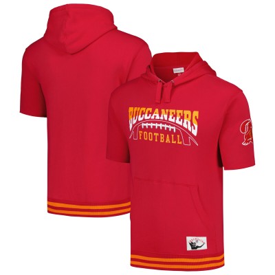 Футболка с капюшоном Tampa Bay Buccaneers Mitchell & Ness Pre-Game - Red
