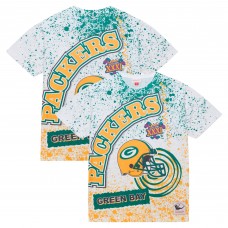 Футболка Green Bay Packers Mitchell & Ness Team Burst Sublimated - White