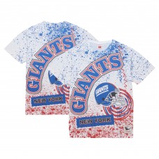 Футболка New York Giants Mitchell & Ness Team Burst Sublimated - White
