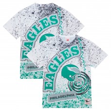 Футболка Philadelphia Eagles Mitchell & Ness Team Burst Sublimated - White