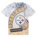 Футболка Pittsburgh Steelers Mitchell & Ness Team Burst Sublimated - White