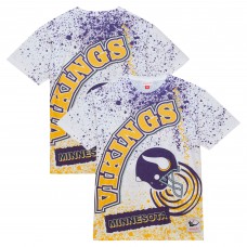 Футболка Minnesota Vikings Mitchell & Ness Team Burst Sublimated - White