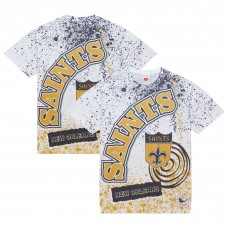 Футболка New Orleans Saints Mitchell & Ness Team Burst Sublimated - White