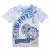Футболка Dallas Cowboys Mitchell & Ness Team Burst Sublimated - White