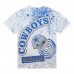 Футболка Dallas Cowboys Mitchell & Ness Team Burst Sublimated - White