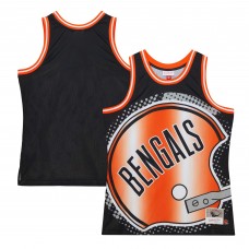 Майка Cincinnati Bengals Mitchell & Ness Big Face 7.0 Fashion - Black