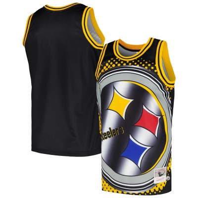 Майка Pittsburgh Steelers Mitchell & Ness Big Face 7.0 Fashion - Black