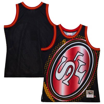 Майка San Francisco 49ers Mitchell & Ness Big Face 7.0 Fashion - Black