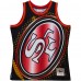 Майка San Francisco 49ers Mitchell & Ness Big Face 7.0 Fashion - Black
