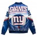 Куртка на кнопках New York Giants Chalk Line Fanimation Satin - Gray