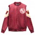 Куртка на кнопках Washington Commanders Chalk Line Fanimation Satin - Burgundy