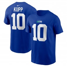 Seattle Seahawks Cooper Kupp Nike Royal Player Name & Number T-Shirt