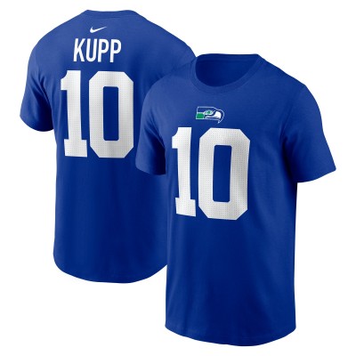 Seattle Seahawks Cooper Kupp Nike Royal Player Name & Number T-Shirt