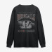 Футболка с длинным рукавом Cincinnati Bengals Fanatics Black Midnight Falls