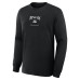 Футболка с длинным рукавом Cincinnati Bengals Fanatics Black Midnight Falls