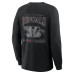 Футболка с длинным рукавом Cincinnati Bengals Fanatics Black Midnight Falls