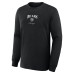 Футболка с длинным рукавом Chicago Bears Fanatics Black Midnight Falls
