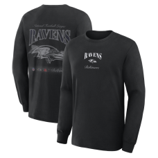 Футболка с длинным рукавом Baltimore Ravens Fanatics Black Midnight Falls