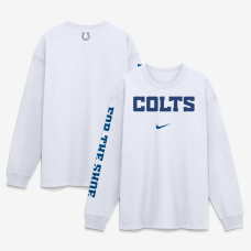 Футболка с длинным рукавом Indianapolis Colts Nike 2026 Rivalries Collection Max90 - White