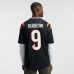 Джерси Cincinnati Bengals Joe Burrow Nike Black Team Vapor F.U.S.E. Stitched Limited