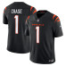 Джерси Cincinnati Bengals Ja'Marr Chase Nike Black Team Vapor F.U.S.E. Stitched Limited Джерси Cincinnati Bengals Ja'Marr Chase Nike Black Team Vapor F.U.S.E. Stitched Limited