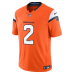 Джерси Denver Broncos Patrick Surtain II Nike Orange Team Vapor F.U.S.E. Stitched Limited