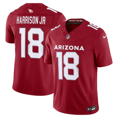 Джерси Arizona Cardinals Marvin Harrison Jr. Nike Cardinal Team Vapor F.U.S.E. Stitched Limited