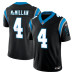 Джерси Carolina Panthers Tetairoa McMillan Nike Black Team Vapor F.U.S.E. Stitched Limited