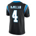 Джерси Carolina Panthers Tetairoa McMillan Nike Black Team Vapor F.U.S.E. Stitched Limited