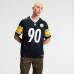 Джерси Pittsburgh Steelers T.J. Watt Nike Black Team Vapor F.U.S.E. Stitched Limited