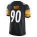 Джерси Pittsburgh Steelers T.J. Watt Nike Black Team Vapor F.U.S.E. Stitched Limited