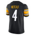 Джерси Pittsburgh Steelers DK Metcalf Nike Black Team Vapor F.U.S.E. Stitched Limited
