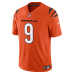 Джерси Cincinnati Bengals Joe Burrow Nike Orange Alternate Vapor F.U.S.E. Stitched Limited