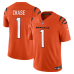 Джерси Cincinnati Bengals Ja'Marr Chase Nike Orange Alternate Vapor F.U.S.E. Stitched Limited Джерси Cincinnati Bengals Ja'Marr Chase Nike Orange Alternate Vapor F.U.S.E. Stitched Limited