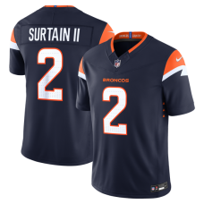 Джерси Denver Broncos Patrick Surtain II Nike Navy Alternate Vapor F.U.S.E. Stitched Limited Джерси Denver Broncos Patrick Surtain II Nike Navy Alternate Vapor F.U.S.E. Stitched Limited
