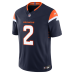 Джерси Denver Broncos Patrick Surtain II Nike Navy Alternate Vapor F.U.S.E. Stitched Limited