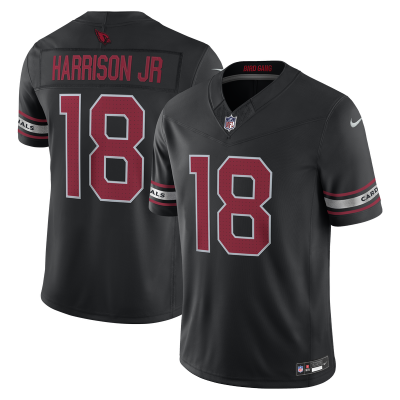 Джерси Arizona Cardinals Marvin Harrison Jr. Nike Black Alternate Vapor F.U.S.E. Stitched Limited