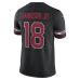 Джерси Arizona Cardinals Marvin Harrison Jr. Nike Black Alternate Vapor F.U.S.E. Stitched Limited