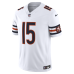 Джерси Chicago Bears Rome Odunze Nike White Vapor F.U.S.E. Stitched Limited