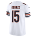 Джерси Chicago Bears Rome Odunze Nike White Vapor F.U.S.E. Stitched Limited