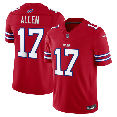 Джерси Buffalo Bills Josh Allen Nike Red Alternate Vapor F.U.S.E. Stitched Limited