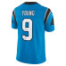 Джерси Carolina Panthers Bryce Young Nike Blue Alternate Vapor F.U.S.E. Stitched Limited