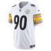 Джерси Pittsburgh Steelers T.J. Watt Nike White Vapor F.U.S.E. Stitched Limited