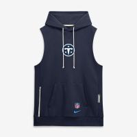 Толстовка Tennessee Titans Nike 2026 Rivalries Collection Sideline Sleeveless Fleece - Navy