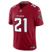 Джерси Atlanta Falcons Deion Sanders Nike Red Team Vapor F.U.S.E. Stitched Retired Limited