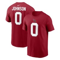 Arizona Cardinals Will Johnson Nike Cardinal Player Name & Number T-Shirt