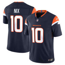 Джерси Denver Broncos Bo Nix Nike Navy Alternate Vapor F.U.S.E. Stitched Limited Джерси Denver Broncos Bo Nix Nike Navy Alternate Vapor F.U.S.E. Stitched Limited