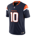 Джерси Denver Broncos Bo Nix Nike Navy Alternate Vapor F.U.S.E. Stitched Limited