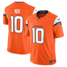 Джерси Denver Broncos Bo Nix Nike Orange Team Vapor F.U.S.E. Stitched Limited Джерси Denver Broncos Bo Nix Nike Orange Team Vapor F.U.S.E. Stitched Limited